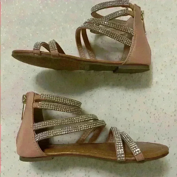 Nanette Lepore Girls Sandals Size-9 Party outdoor Summer Spring - Picture 4 of 5